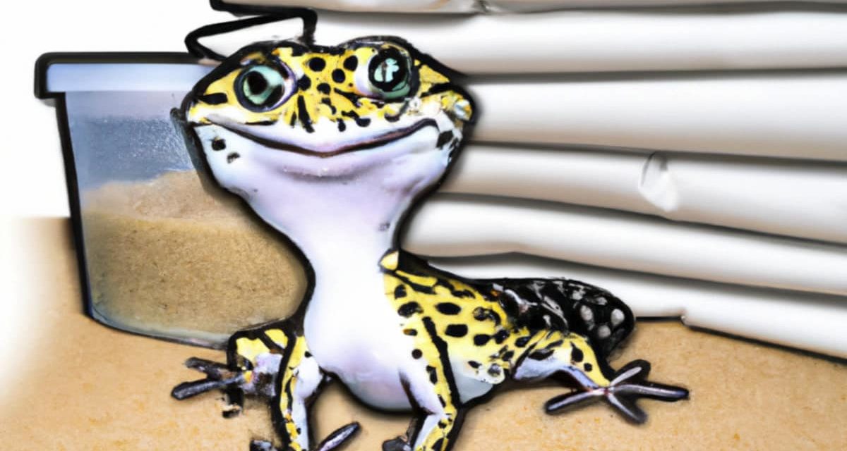 Leopard Gecko Substrate Options: Rolling Out the Red Carpet for Your Leo